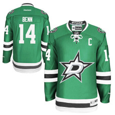 Dallas Stars Jamie Benn #14 Green Captain Home Premier Jersey