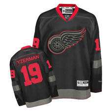 Detroit Red Wings Steve Yzerman #19 Black Premier Jersey