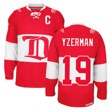 Detroit Red Wings Steve Yzerman #19 Red Winter Classic Jersey