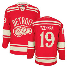 Detroit Red Wings Steve Yzerman #19 Red 2014 Winter Classic Jersey