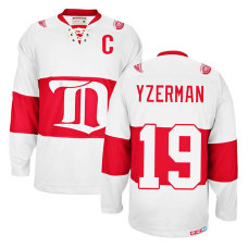 Detroit Red Wings Steve Yzerman #19 White Winter Classic Jersey