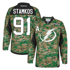 Tampa Bay Lightning Steven Stamkos #91 Camo Veteran's Day Jersey