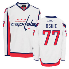 Washington Capitals T.J. Oshie #77 White Away Jersey