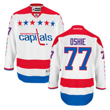 Washington Capitals T.J. Oshie #77 White Alternate Jersey