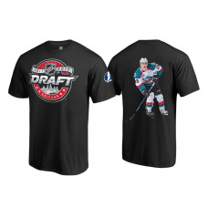 Tampa Bay Lightning Callan Foote Black 2017 Draft Player Pictorial T-shirt