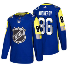 Tampa Bay Lightning #86 Nikita Kucherov All Star Jersey 2022 Stanley Cup Finals Patch