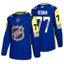 Tampa Bay Lightning #77 Victor Hedman 2018 All Star Jersey