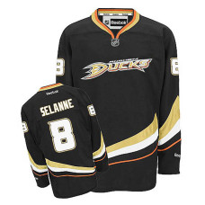 Anaheim Ducks Teemu Selanne #8 Black Home Jersey