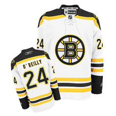 Boston Bruins Terry O'Reilly #24 White Away Jersey