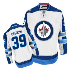 Winnipeg Jets Tobias Enstrom #39 White Away Jersey