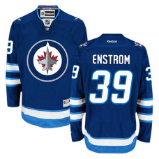 Winnipeg Jets Toby Enstrom #39 Navy Blue Home Jersey