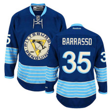 Pittsburgh Penguins Tom Barrasso #35 Navy Blue Winter Classic Alternate Jersey