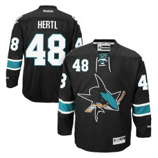 San Jose Sharks Tomas Hertl #48 Black Alternate Jersey