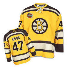 Boston Bruins Torey Krug #47 Gold Winter Classic Jersey