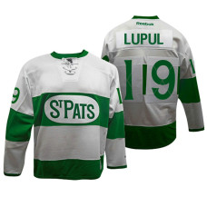 Toronto Maple Leafs #19 Joffrey Lupul White Toronto St. Pats Throwback Jersey