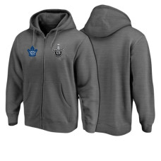 Toronto Maple Leafs Black 2017 Stanley Cup Playoff Full-Zip Pullover Hoodie