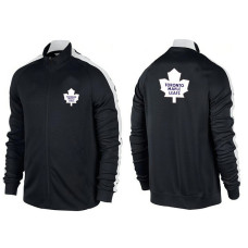 Toronto Maple Leafs Black Full-Zip One Color Team Hoodie