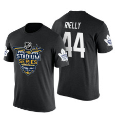 Toronto Maple Leafs #44 Morgan Rielly Black 2018 Stadium Series T-shirt