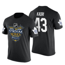 Toronto Maple Leafs #43 Nazem Kadri Black 2018 Stadium Series T-shirt