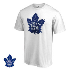 Toronto Maple Leafs White Canada Day New Primary Logo T-Shirt