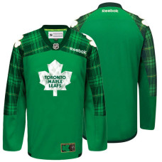 Toronto Maple Leafs Green St. Patrick Day Blank Jersey