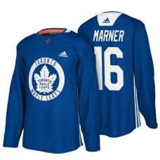 Toronto Maple Leafs #16 Blue New Season Practice Mitchell Marner Jersey