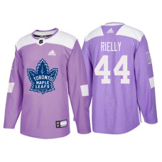 Toronto Maple Leafs #44 Morgan Rielly Purple Hockey Fights Cancer Authentic Jersey