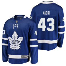 Toronto Maple Leafs #43 Breakaway Player Nazem Kadri Jersey Blue