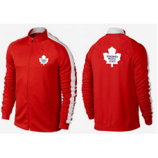 Toronto Maple Leafs Red Full-Zip One Color Team Hoodie