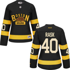 Women's Bruins #40 Tuukka Rask Black Premier Alternate Jersey