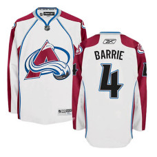 Colorado Avalanche Tyson Barrie #4 White Away With Jersey 2022 Stanley Cup Champions Patch