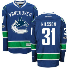 Vancouver Canucks #31 Anders Nilsson Blue 2017 Draft Premier Hockey Jersey