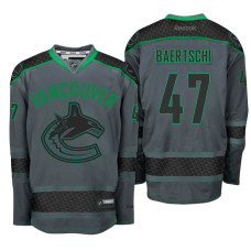 Vancouver Canucks #47 Sven Baertschi Storm Cross Check Fashion Jersey