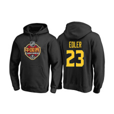 Vancouver Canucks #23 Alexander Edler Black 2017 China Game Pullover Hoodie