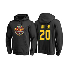 Vancouver Canucks #20 Brandon Sutter Black 2017 China Game Pullover Hoodie