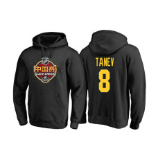 Vancouver Canucks #8 Christopher Tanev Black 2017 China Game Pullover Hoodie