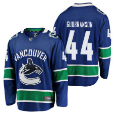 Vancouver Canucks #44 Breakaway Player Erik Gudbranson Jersey Blue