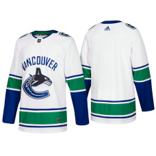 Vancouver Canucks White 2017-2018 Season New-Look Blank Jersey