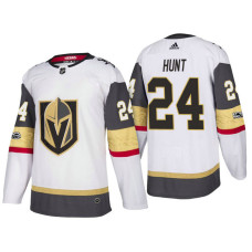 Vegas Golden Knights #24 Brad Hunt White 2017 Draft New-Outfitted Player Premier Jersey