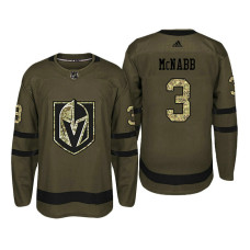 Vegas Golden Knights #3 Brayden McNabb Camo Salute To Service Jersey With 2023 Stanley Cup Patch