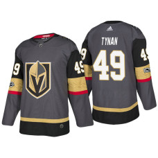 Vegas Golden Knights #49 TJ Tynan Steel Gray Draft New-Outfitted Player Premier Jersey With 2023 Stanley Cup Patch