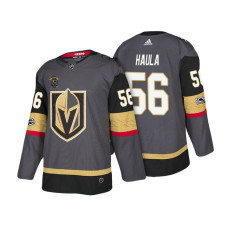 Vegas Golden Knights #56 Erik Haula Steel Grey 2017-2018 Season Vegas Anniversary Jersey