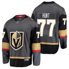 Vegas Golden Knights #77 Breakaway Player Brad Hunt Jersey Grey