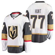 Vegas Golden Knights #77 Breakaway Player Away Brad Hunt Jersey White