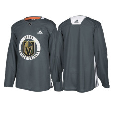 Vegas Golden Knights Gray Adidas Authentic Practice Jersey