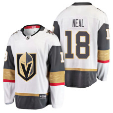 Vegas Golden Knights #18 Breakaway Player Away James Neal Jersey White