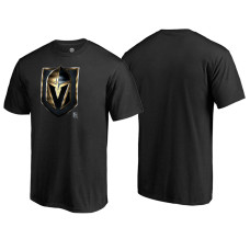 Vegas Golden Knights Black Crew Neck Midnight Mascot Team T-shirt