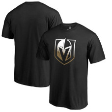 Vegas Golden Knights Black Gradient Logo T-shirt