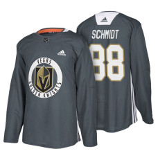 Vegas Golden Knights #88 Gray New Season Practice Nate Schmidt Jersey