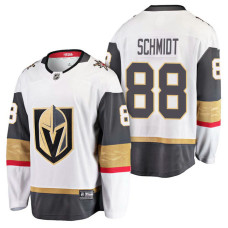 Vegas Golden Knights #88 White Breakaway Nate Schmidt Jersey With 2023 Stanley Cup Patch